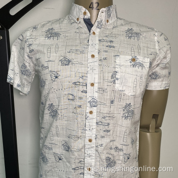 Modern Mens Cotton Full Shirt Kasual